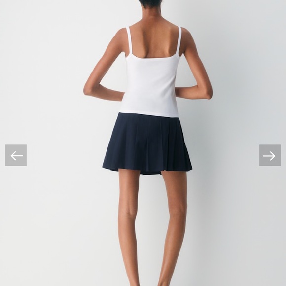 Aritzia Sunday Best - Olive Micro Admiral Skirt - Picture 7 of 8